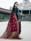 Embroidered Dhanak Wool 3 PIECE