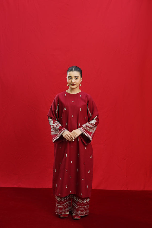 ASLIGN EMBROIDERED 3 PIECE