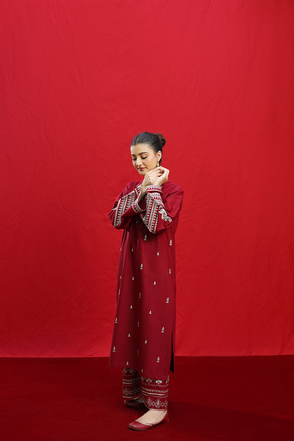 ASLIGN EMBROIDERED 3 PIECE