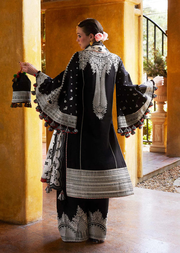 HUSSAIN REHAR Luxury LAWN Heavy Embroidered 3 PIECE 1001