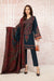 MARIA B MZ821 EMBROIDERED WITH Print Shawl 3 PIECE