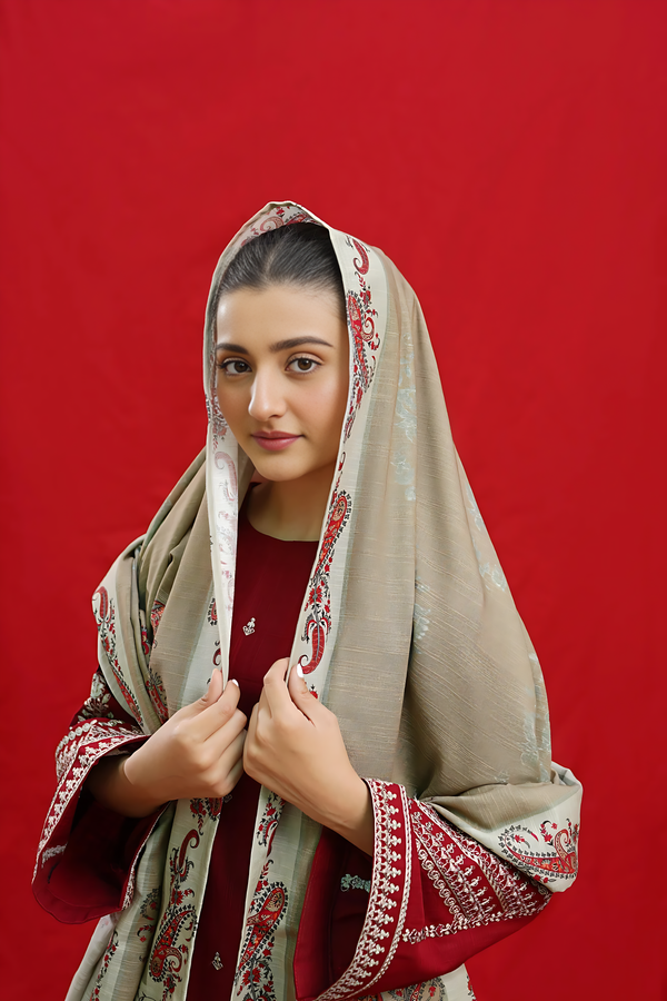 ASLIGN EMBROIDERED 3 PIECE