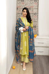 DHANAK WOOL EMBROIDERED 3 PIECE