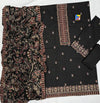 BAREEZE Luxury Embroidered Dhanak wool 3 PIECE BIK5090