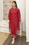 DHANAK WOOL EMBROIDERED 3 PIECE