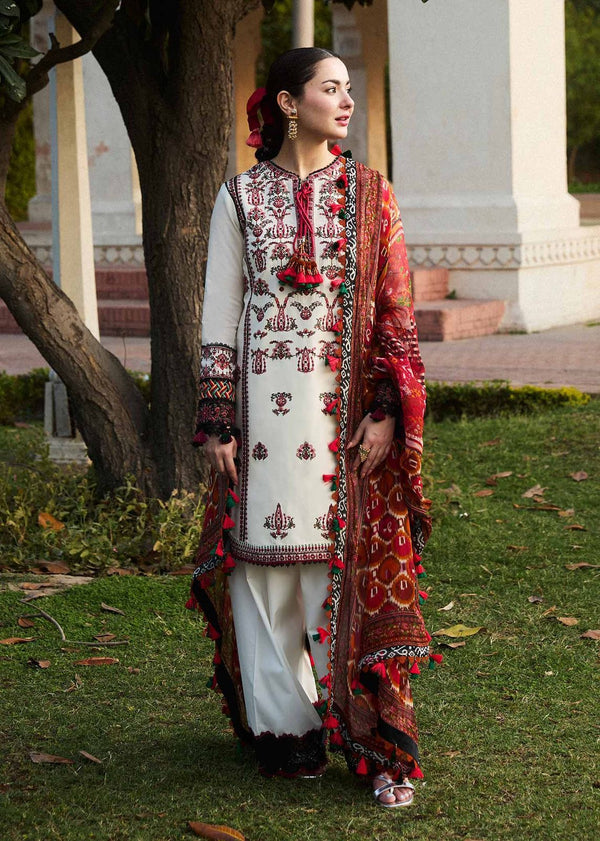 ZARA SHAHJAHAN Luxury Heavy Embroidered 3 PIECE BIK5042