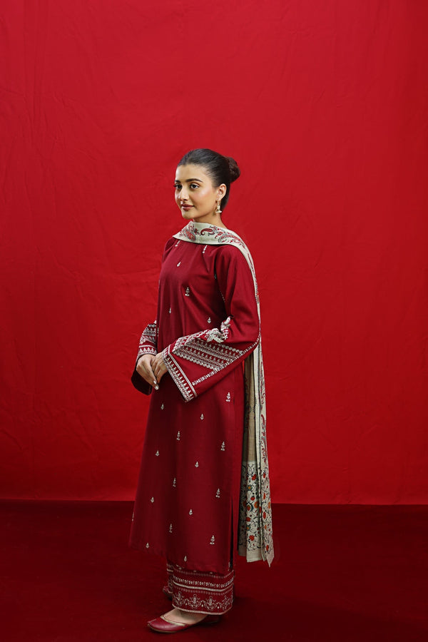 ASLIGN EMBROIDERED 3 PIECE