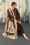 DHANAK WOOL EMBROIDERED 3 PIECE