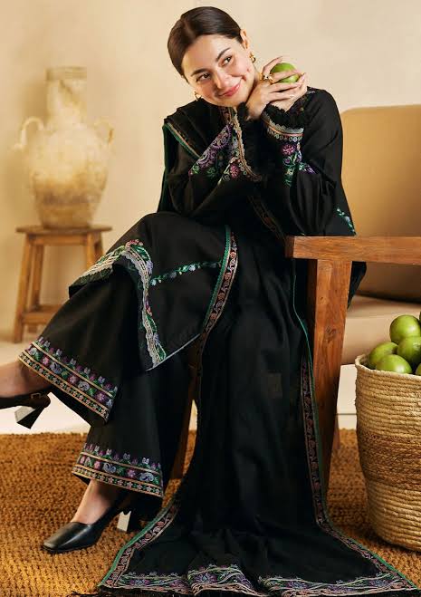 DHANAK WOOL EMBROIDERED 3 PIECE WQ