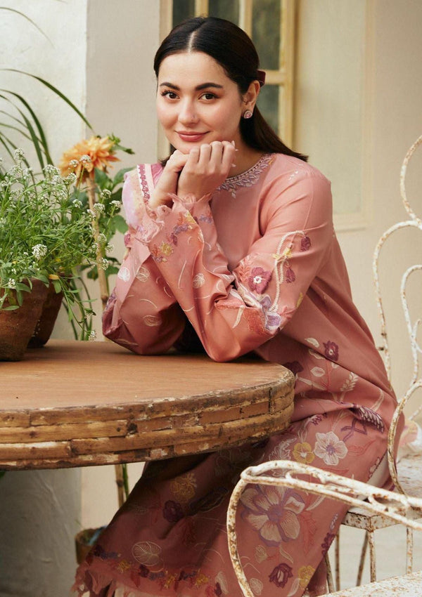 ZARA SHAHJAHAN 1017BIK LUXURY EMBROIDERED 3 PIECE