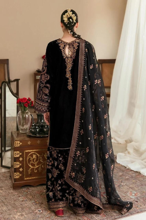 BAROUQE Luxury Embroidered VELVET 3 PIEC