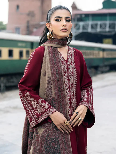 IZEL MZ810 EMBROIDERED 3 PIECE
