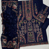 MARIA B Luxury Heavy Embroidered Dhanak Wool 3 PIECE BIK5080