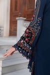 MARIA B Luxury Heavy Embroidered Dhanak Wool 3 PIECE BIK5080