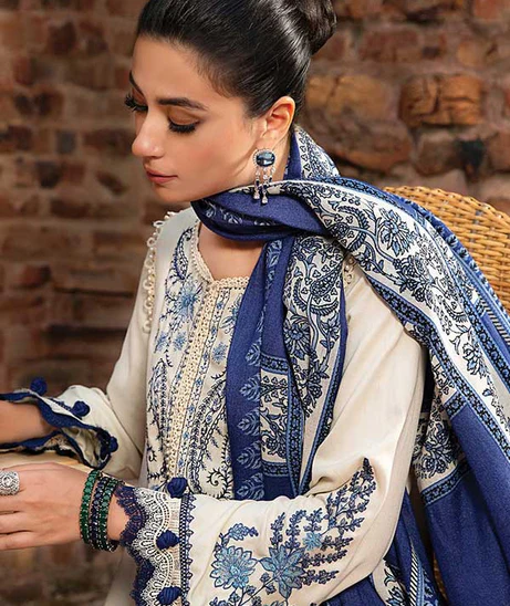 Heavy Luxury Embroidered 3PIECE BIK 5064