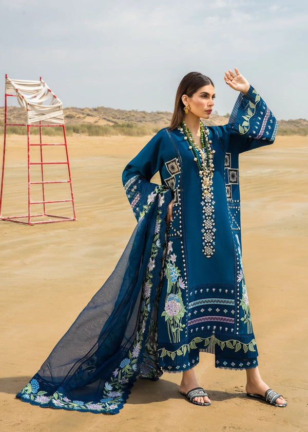 Heavy Luxury Embroidered CROMSON BIK5042 3 PIECE