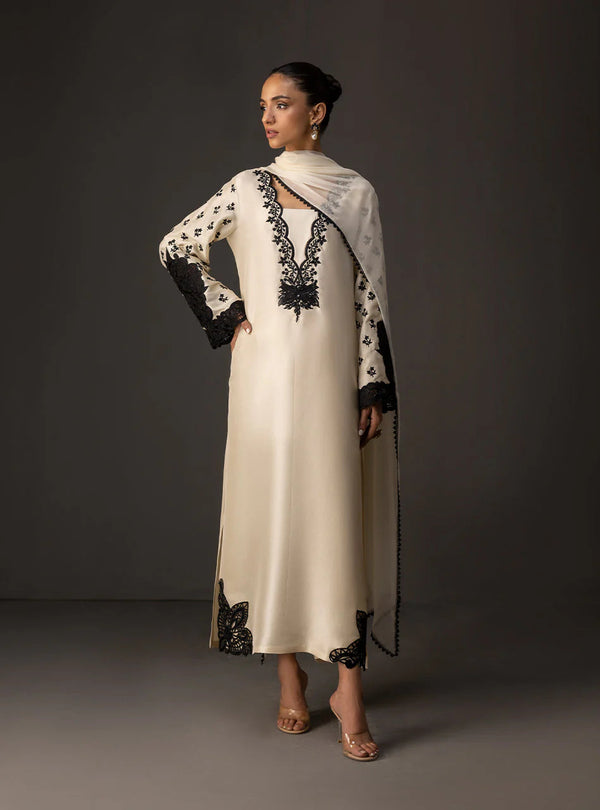 Allover Digital Printed Shamooz Silk 3 PIECE