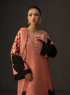 Allover Digital Printed Shamooz Silk 3 PIECE