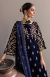BAROUQE Luxury Embroidered VELVET 3 PIECE