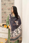 DHANAK WOOL EMBROIDERED 3 PIECE