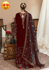 BAROUQE Luxury Embroidered VELVET 3 PIECE