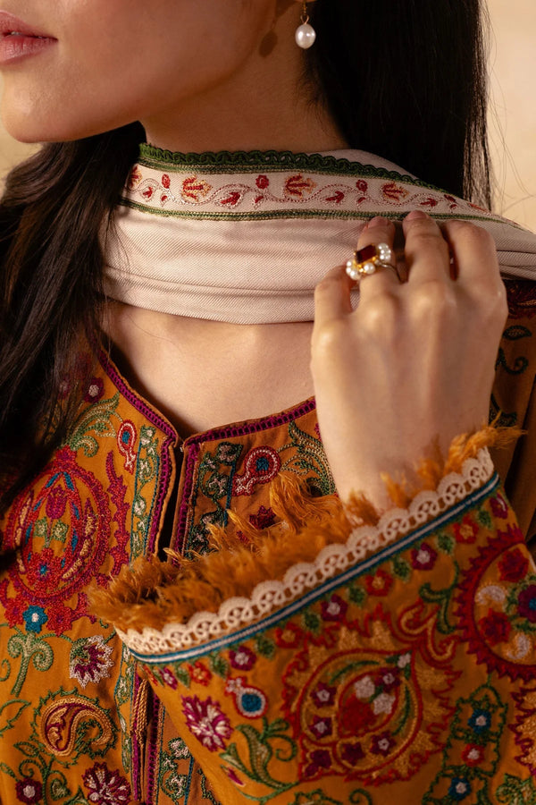Luxury Heavy Embroidered 3 PIECE BIK5027