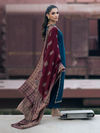 Embroidered Dhanak Wool 3 PIECE