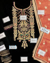 BAROUQE Luxury Embroidered VELVET 3 PIRCE