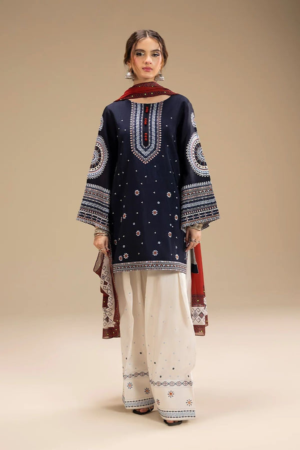 Luxury Heavy Embroidered 3 PIECE BIK5082