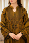 DHANAK WOOL EMBROIDERED 3 PIECE WQ