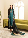 Allover Digital Printed Shamooz Silk 3 PIECE