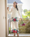 Allover Digital Printed Shamooz Silk 3 PIECE