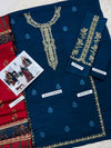 Embroidered Dhanak Wool 3 PIECE
