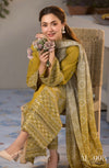 LAAM 4616 Embroidered with Print Shawl