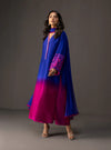 Allover Digital Printed Shamooz Silk 3 PIECE