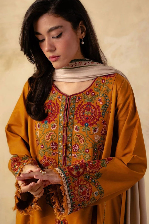 Luxury Heavy Embroidered 3 PIECE BIK5027