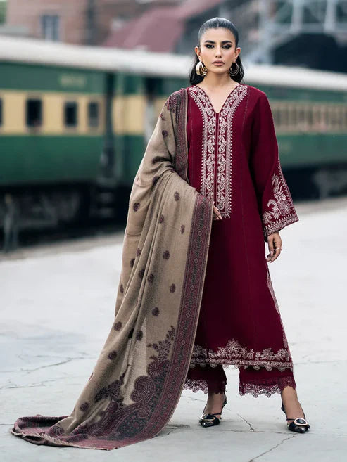 IZEL MZ810 EMBROIDERED 3 PIECE