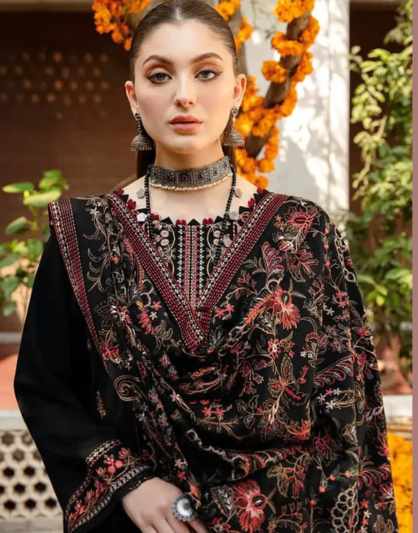 Luxury Heavy Embroidered 3 Piece KJ