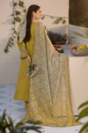LAAM 4616 Embroidered with Print Shawl