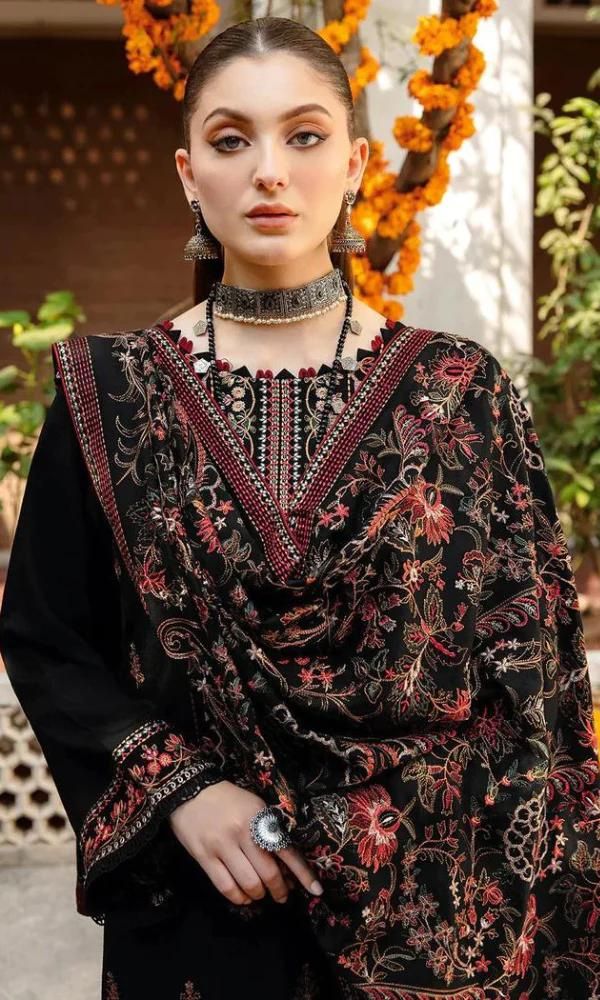 Luxury Heavy Embroidered 3 Piece KJ