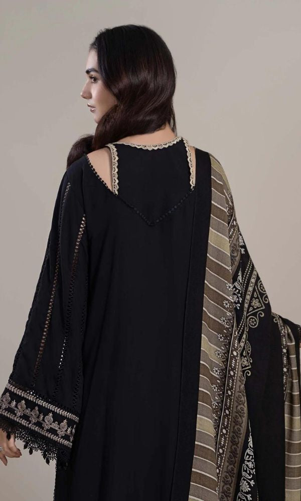 MARIA B Luxury Embroidered DHANAK EMBROIDERED 3 PIECE