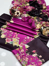 Allover Digital Printed Shamooz Solk 3 PIECE